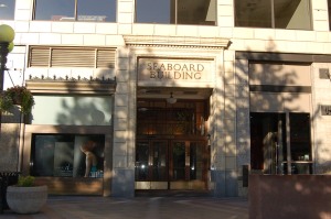 Entrance to Seaboard Building